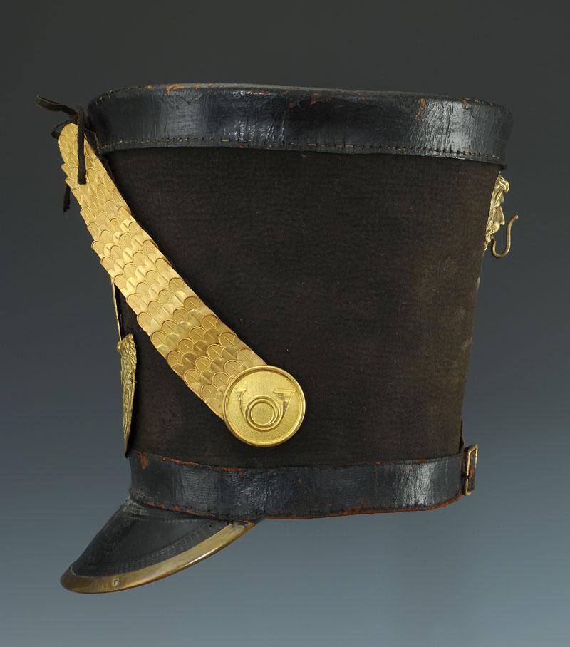 Shako Officier 1er de Ligne 1814-1815